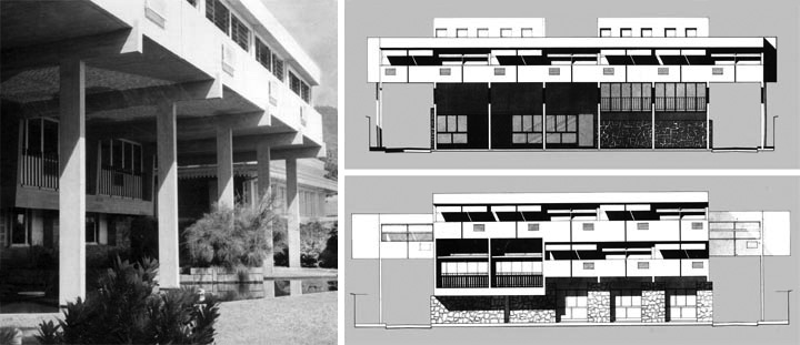 Bureaux du siège de la Société Immobilière de la Réunion, 1959