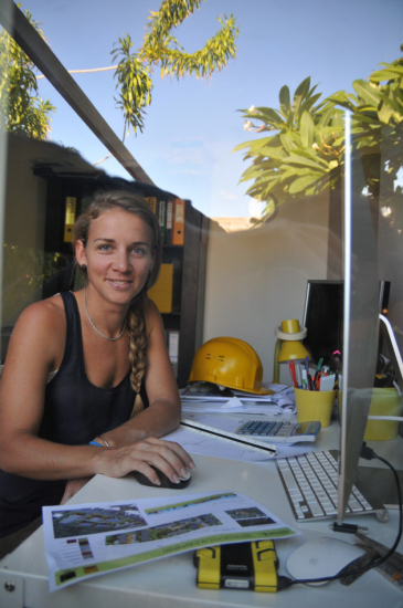 Caroline Renard vient tout juste de s’inscrire au tableau de l’ordre des architectes de La Réunion. Elle est l’une des deux premières diplômée HMONP